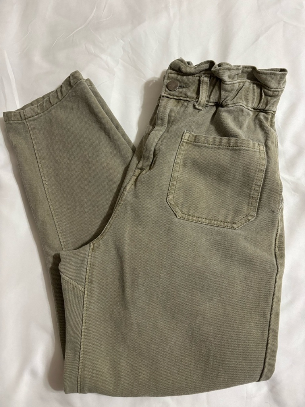 böhme
PAPERBAG RELAXED CROP DENIM size S barrel leg Style DS0149B